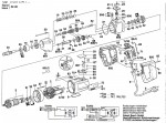 Bosch 0 601 174 703 Electronic Percussion Drill 230 V / Eu Spare Parts